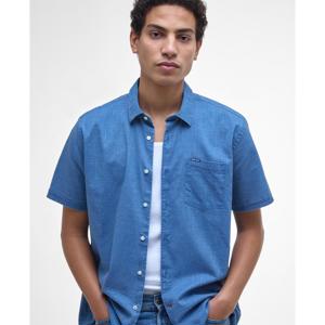 Barbour Pigment Dye Slub Short-Sleeved Shirt